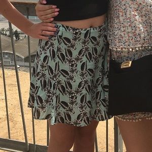 Floral Skater Skirt